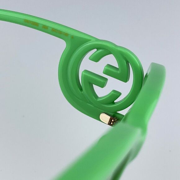SALE! NEW Gucci GG1325S 004 Green Gradient Rectangle Unisex Sunglasses main image 10